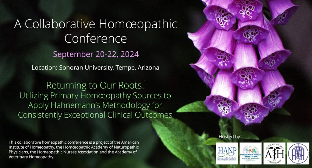 A collabrative homeopathic conference